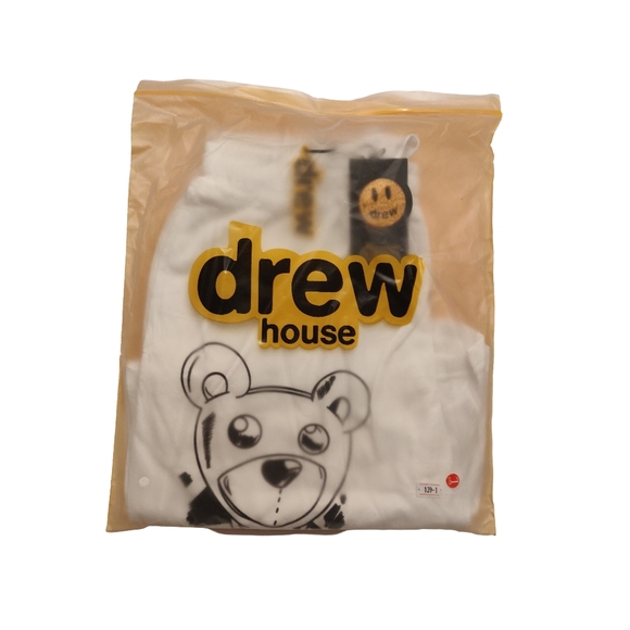 drew house theodore sketch sweatshort, off-white - Picture 8 of 10